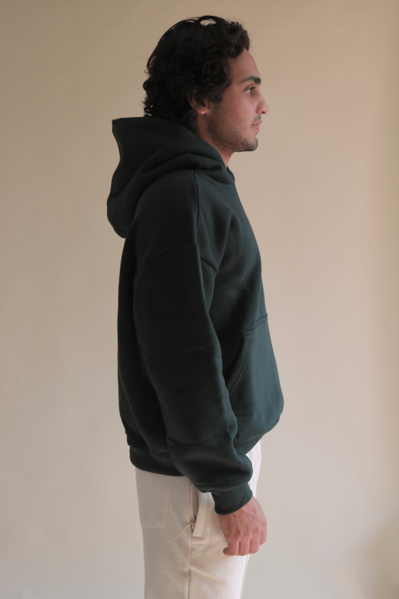 Premium Unisex green Cotton Hoodie