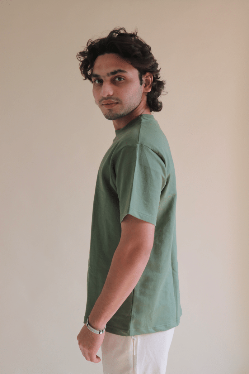 Unisex green Oversized Heavyweight T-Shirt