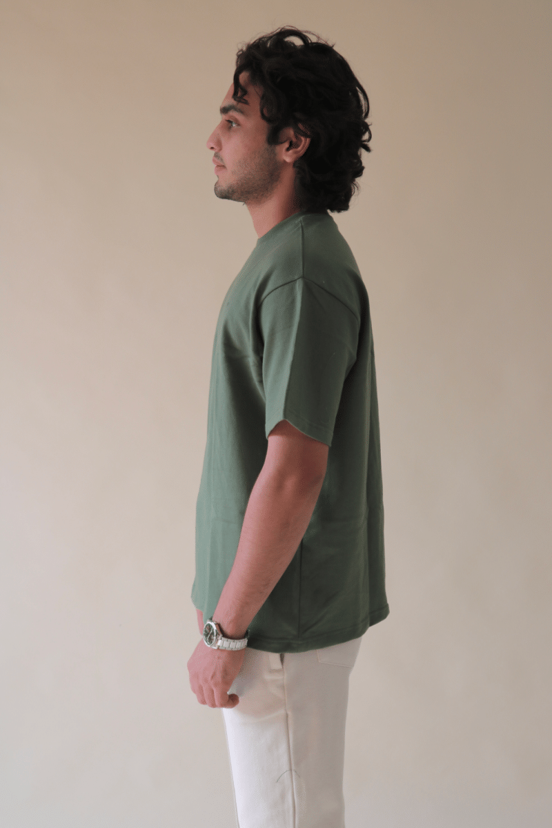 Unisex green Oversized Heavyweight T-Shirt